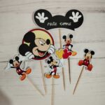 Adorno de torta Toppers personajes infantiles Mickey