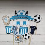 Adorno de torta Toppers personajes infantiles Racing