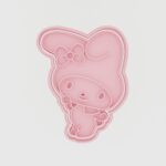 Cortante plástico con sello para cookie o galletita My Melody