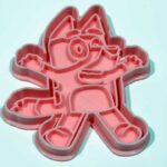 Cortante con sello para cookie Bluey cuerpo entero