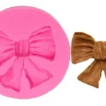 Molde de silicona para modelar moño con lazo