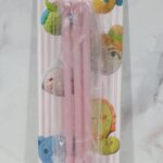 Set de 3 estecas plasticas importadas doble punta rostros