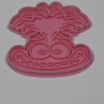 Cortante plástico con sello para cookie o galletita Intensamente Ansiedad