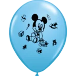 Globos de latex  Mickey bebé x 10 unidades