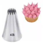 Boquilla pico repostero importado de acero inoxidable 4 B