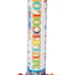 Cañon lanza papel tiritas multicolor