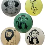Globos de latex estampado animales de la selva x 10 unidades