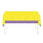 Mantel plástico estampado Margaritas x 1