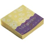 Servilletas de papel estampadas Margaritas x 20 u amarillas