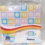 Servilletas de papel estampadas Margaritas x 20 u multicolor