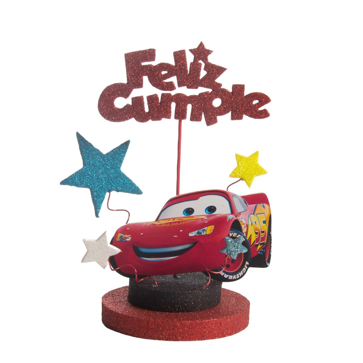 Adorno de torta Cars