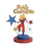 Adorno para torta base redonda Dragon Ball Z