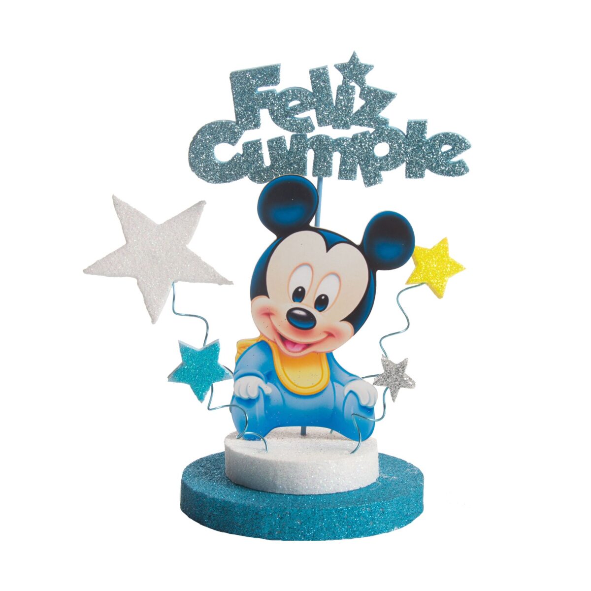 Adorno de torta Mickey bebe