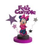 Adorno para torta base redonda Minnie