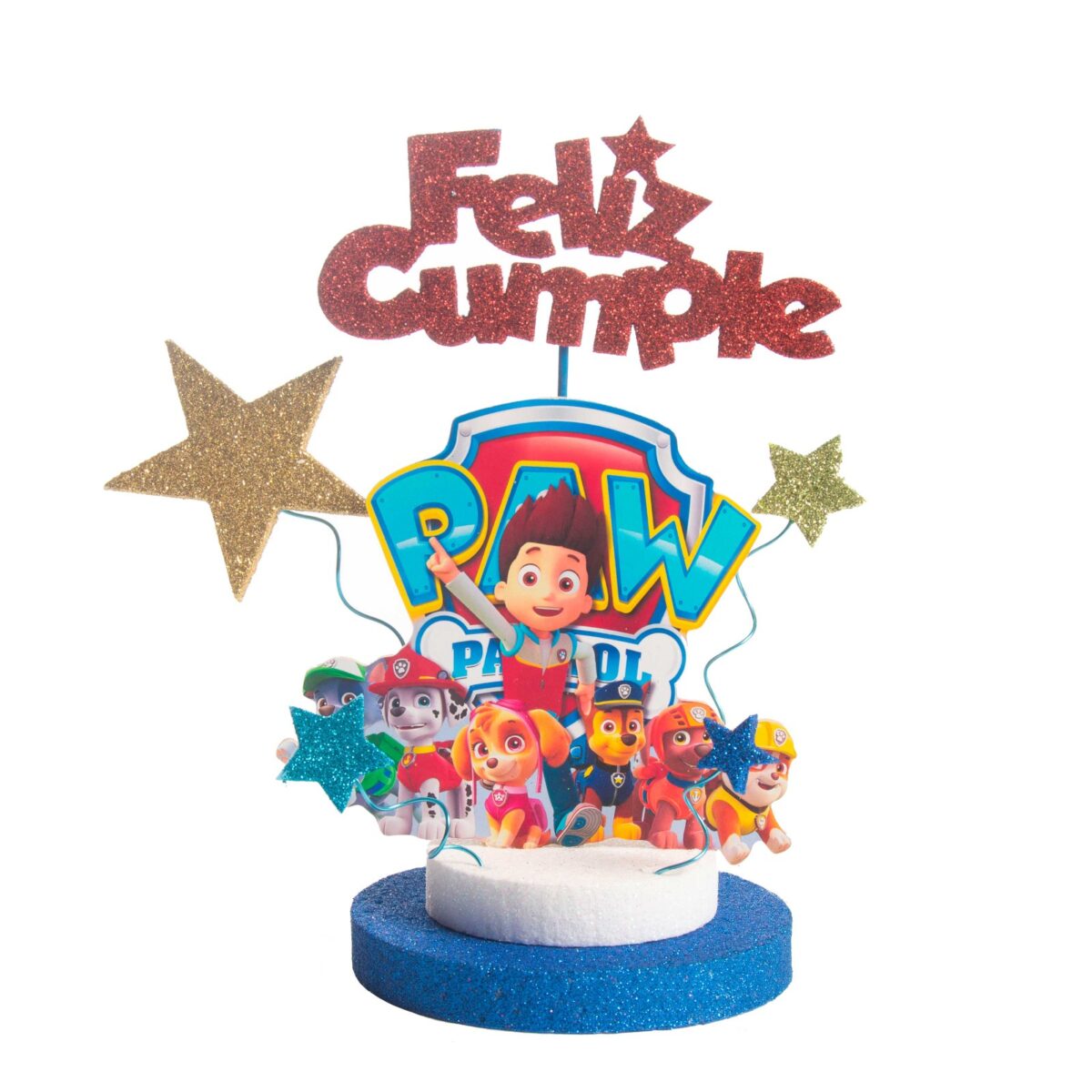 Adorno de torta Paw Patrol