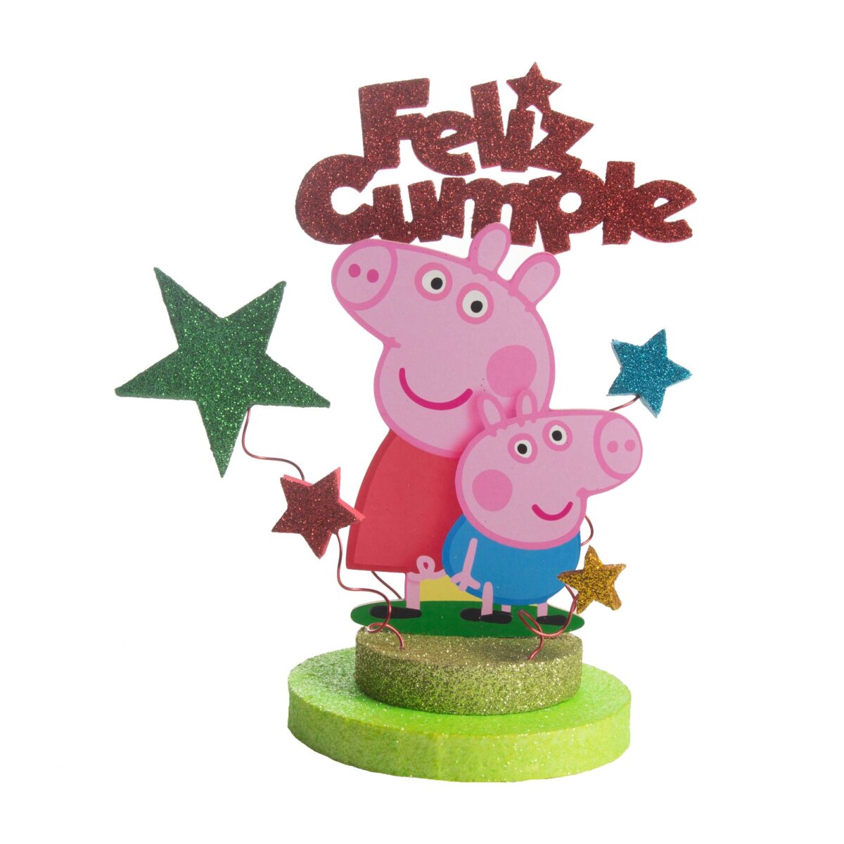 Adorno de torta Peppa Pig