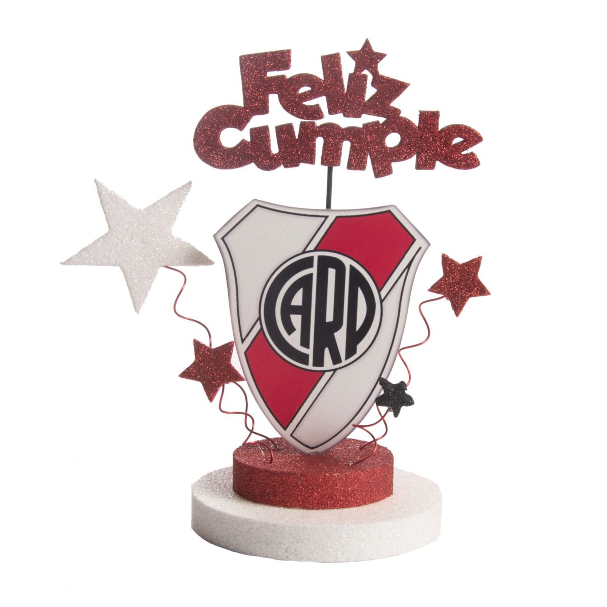 Adorno de torta River Plate