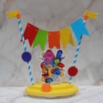 Adorno para torta con banderín Intensamente