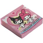 Servilletas estampados Kuromy y My Melody x 20 u