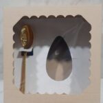 Caja para huevo de pascuas relleno tapa bisagra eco craft x 10 u PREVENTA