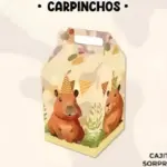 Cajita sorpresa Capibara x 6 u
