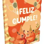 Piñata de cartón estampada Capibara