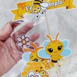 Adorno de torta Toppers personajes infantiles Abejitas