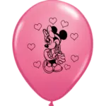 Globos de látex Minnie cuerpo entero x 10 u