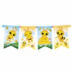Banderín guirnalda abejitas