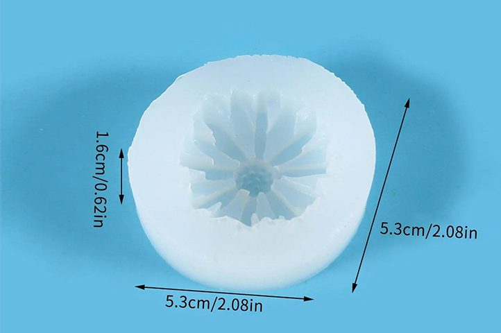 Molde silicona margarita chica BM3461 4