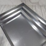 Bandeja de hojalata de 2 cm de alto  20 x 30 cm