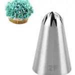 Boquilla pico repostero importado de acero inoxidable 2 F