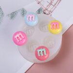 Molde de silicona para modelar confites m & m