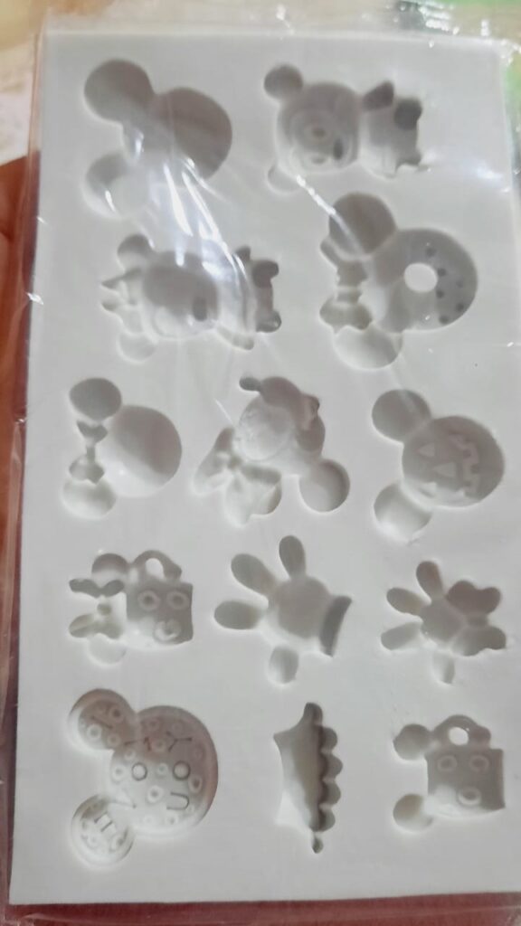 Molde de silicona mix disney
