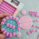 Sellos para cookies de letras minúsculas y números La Botica