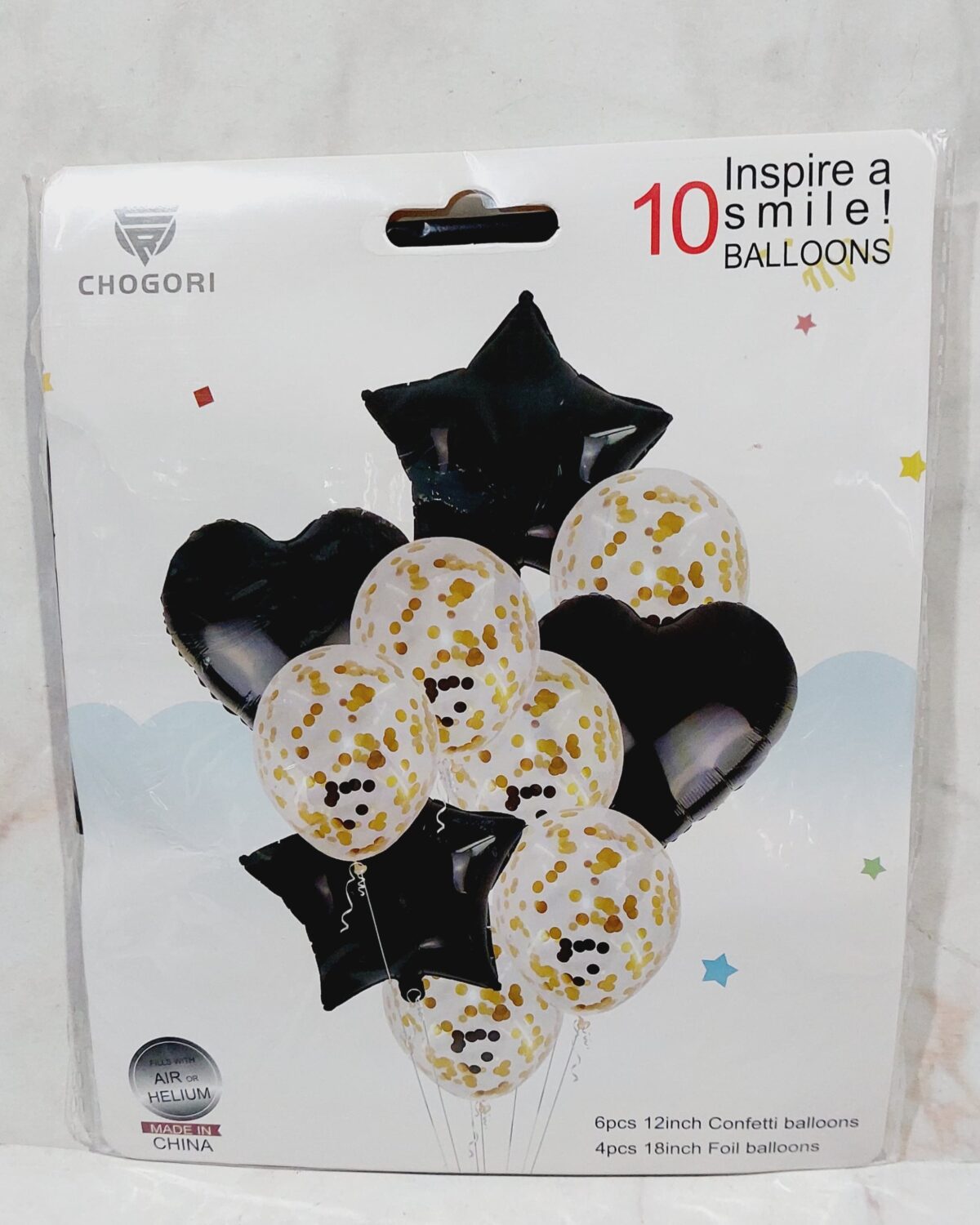 Set de 10 globos negra 4 y 6 scaled