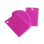 Espátula Scraper set de 3 piezas plásticos variados