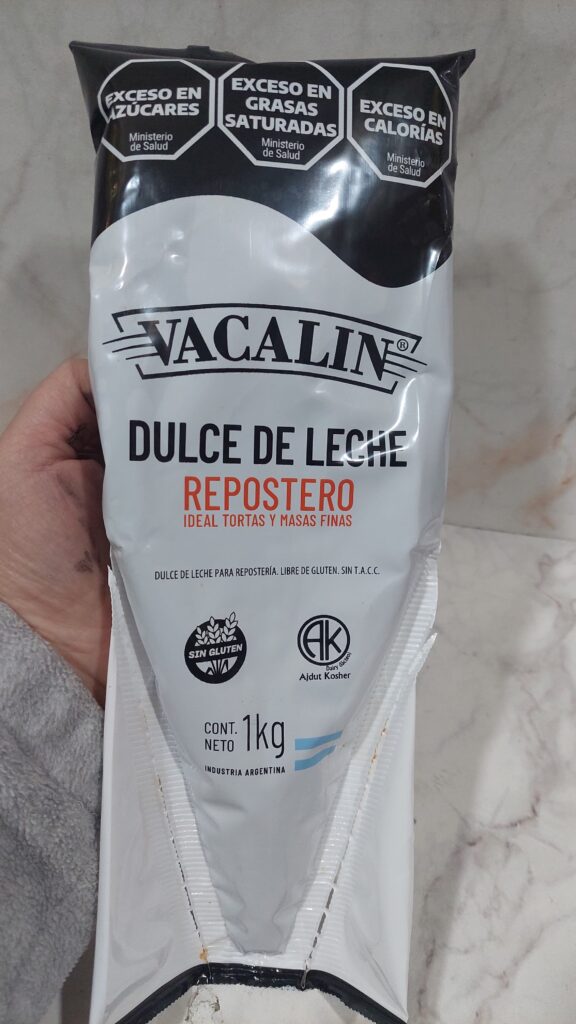 Dulce de leche repostero Vacalin manga x 1 kg