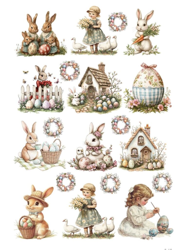 Chocotransfer PAscuas huevo conejitos 10