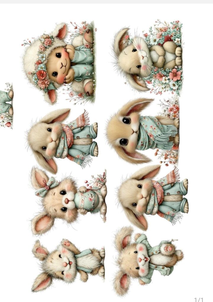 Chocotransfer PAscuas huevo conejitos 8