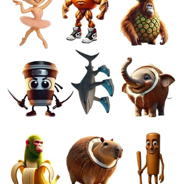 Lámina chocotransfers Huevo de Pascuas Brainron 8 cm