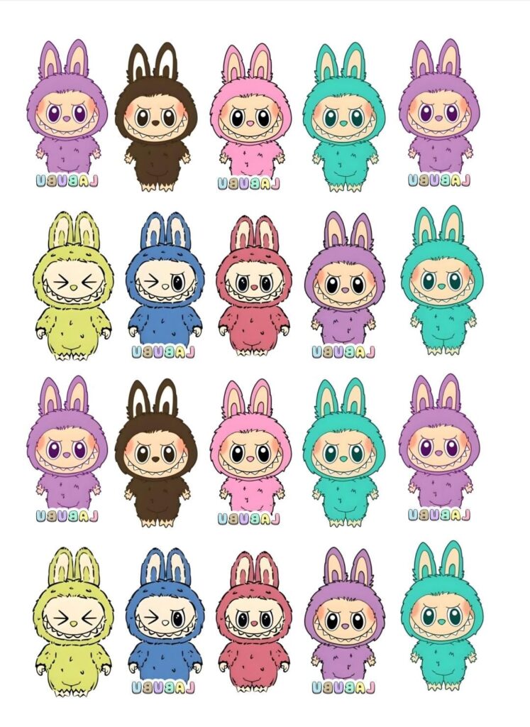 Chocotransfer Pascuas Huevo LaBubu 6 cm