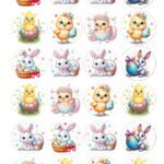 Lámina chocotransfers Pascuas Oreo M 7 ( 2026)