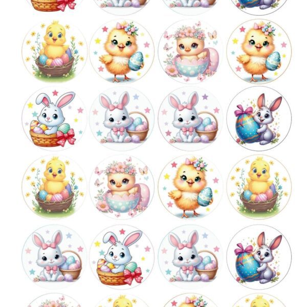 Lámina chocotransfers Pascuas Oreo M 7 ( 2026)