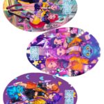 Lámina chocotransfers Huevo plano Parpen 15 cm M 4