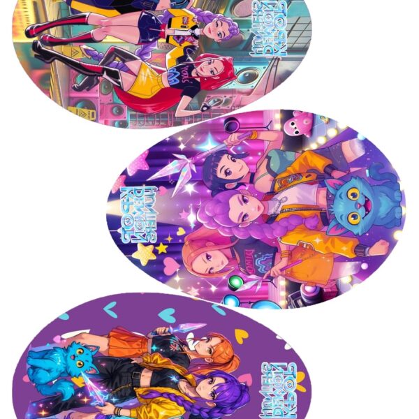 Lámina chocotransfers Huevo plano Parpen 15 cm M 4