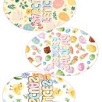 Lámina chocotransfers Huevo plano Parpen 15 cm M 3