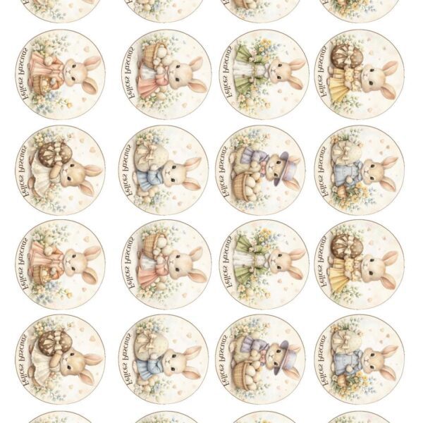 Lámina chocotransfers Pascuas Oreo M 2  ( 2026)