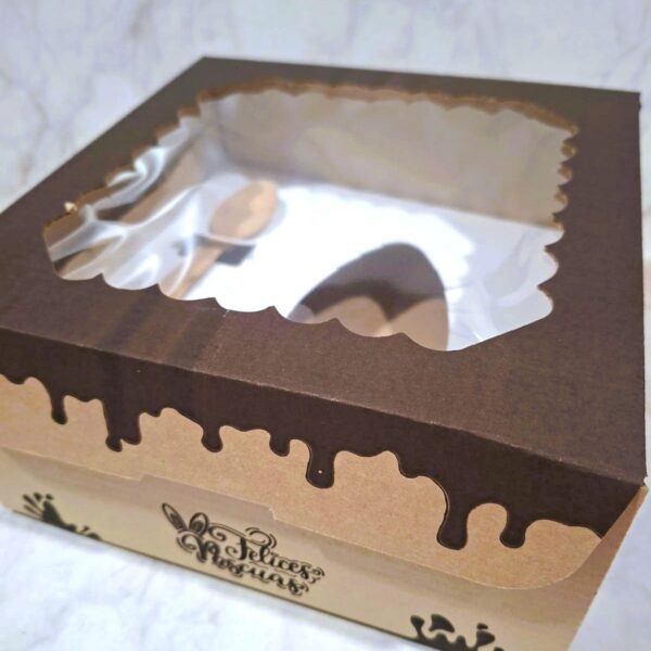 Caja para huevo de pascuas relleno estampada eco craft x 10 u PREVENTA - Imagen 2