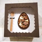 Caja para huevo de pascuas relleno estampada eco craft x 10 u PREVENTA